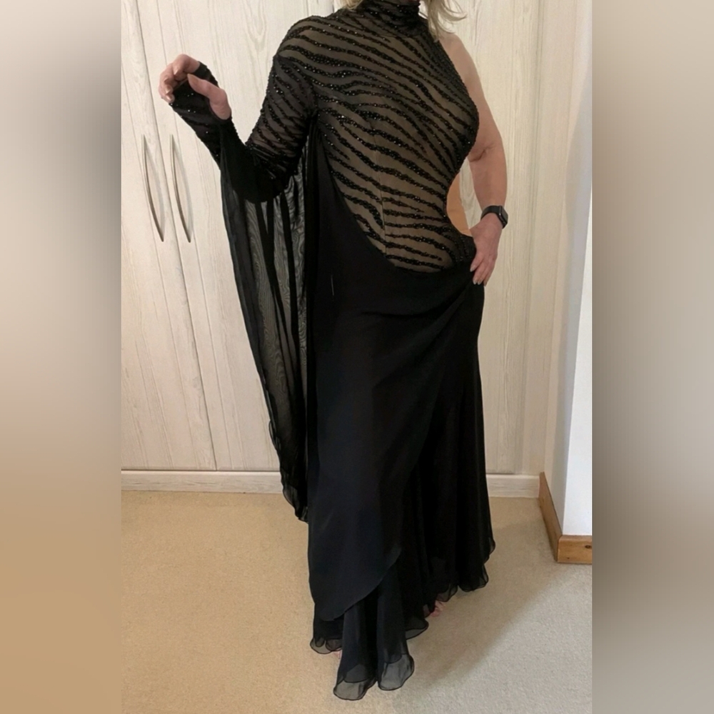 🐦‍⬛ Flavia Strictly Come Dancing Ballroom Dress